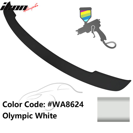 Fits 14-21 Impala OE Style Rear Trunk Spoiler Wing Painted Color ABS