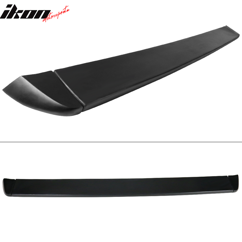 Fits 07-14 Chevy Silverado SS Unpainted PU Trunk Tail Gate Spoiler Wing Lip 3Pc Set