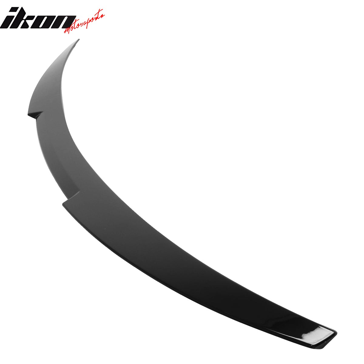 Fits 16-25 Chevrolet Malibu M4 Style Rear Trunk Spoiler Wing Lip Gloss Black ABS