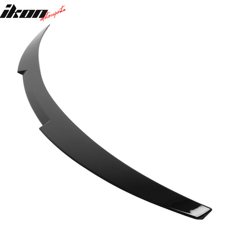 Fits 16-25 Chevrolet Malibu M4 Style Rear Trunk Spoiler Wing Lip Gloss Black ABS