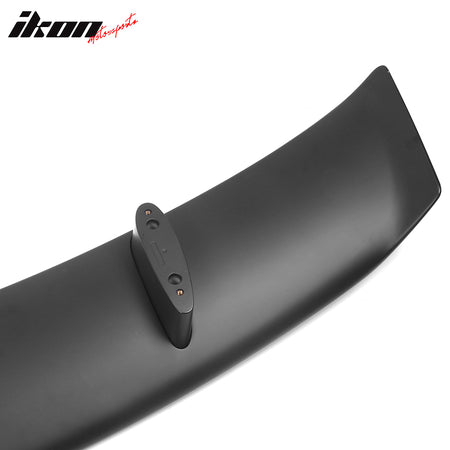 Fits 11-23 Dodge Charger Rear Trunk Spoiler Wing Lip Primer Matte Black - ABS