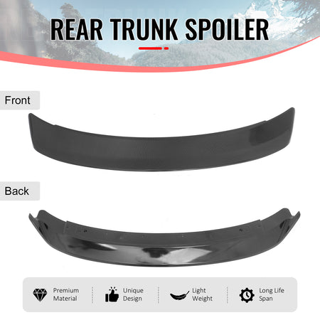 Fits 15-23 Dodge Charger Redeye Carbon Fiber Print Rear Trunk Spoiler Wing ABS