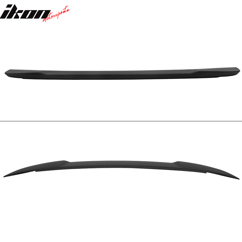 Fits 11-14 Dodge Charger SRT Style Rear Trunk Spoiler Wing Lip Matte Black ABS