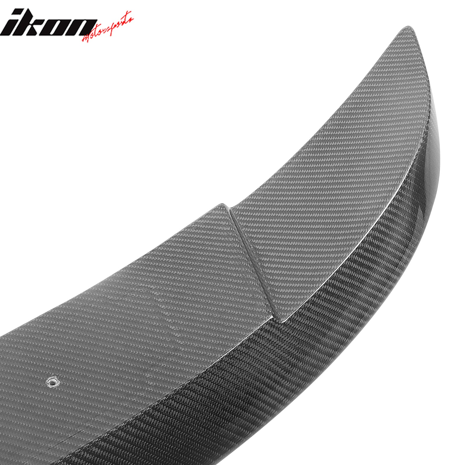 Fits 15-23 Dodge Charger SRT Hellcat Style Carbon Fiber Rear Trunk Spoiler Wing