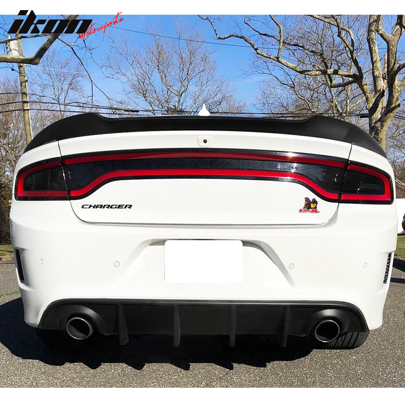 Fit 2015-2023 Dodge Charger Rear Trunk Spoiler V3 Style