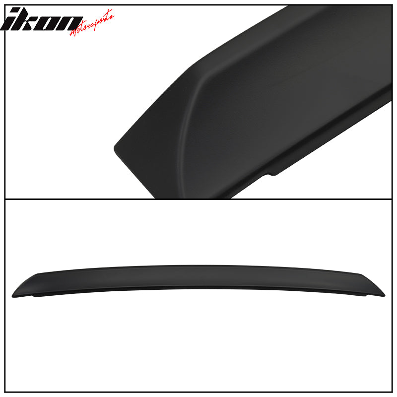 For 08-23 Dodge Challenger SRT Hellcat Style Rear Trunk Spoiler Matte Black Wing