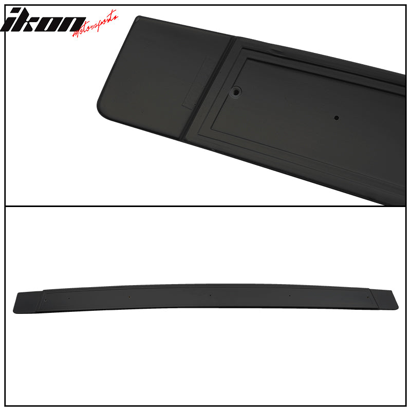 For 08-23 Dodge Challenger SRT Hellcat Style Rear Trunk Spoiler Matte Black Wing