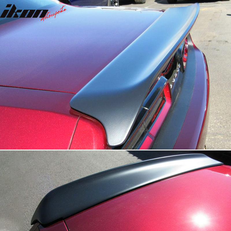 Fits 15-23 Dodge Challenger Painted Color Rear Trunk Spoiler W/ Camera Cover