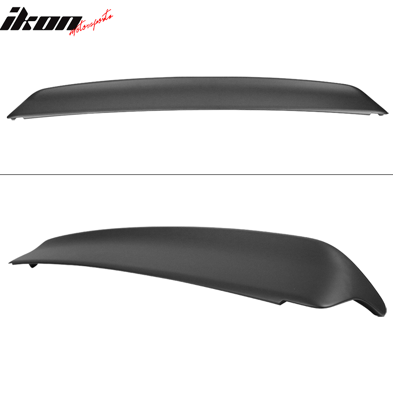 IKON MOTORSPORTS, Trunk Spoiler Compatible with 08-23 Dodge Challenger, Rear Trunk Deck Lid Lip Wing ABS Painted, 2009 2010 2011 2012 2013 2014 2015 2016 2017 2018 2019