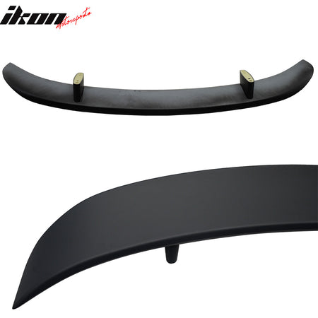 Fits 06-10 Dodge Charger OE Style Trunk Spoiler Wing Lip Primer Matte Black ABS