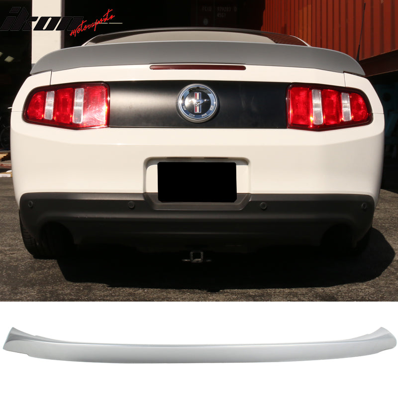Fits 10-14 Ford Mustang Cobra GT500 Style Trunk Spoiler Duck Tail - ABS