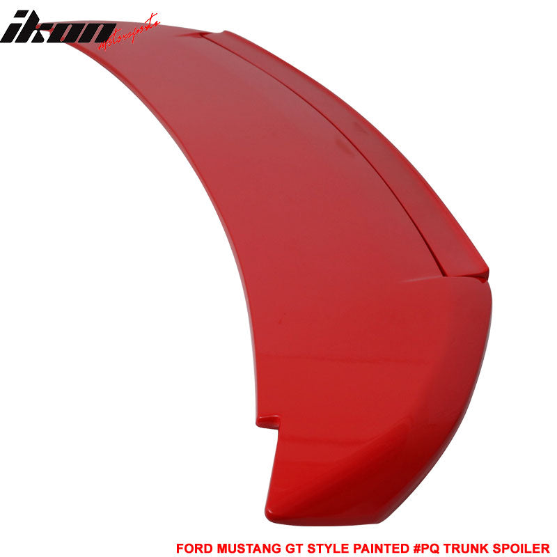 10-14 Ford Mustang GT V6 GT500 Style Trunk Spoiler - ABS