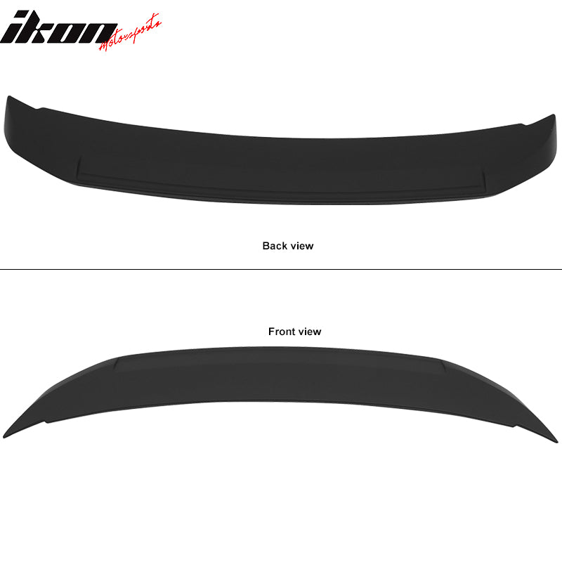 IKON MOTORSPORTS Pre-painted Trunk Spoiler Compatible With 2010