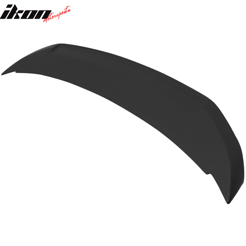 IKON MOTORSPORTS Pre-painted Trunk Spoiler Compatible With 2010-2014 Ford Mustang, GT500 Shelby 1PC Style ABS Painted Trunk Boot Lip Spoiler Wing Deck Lid