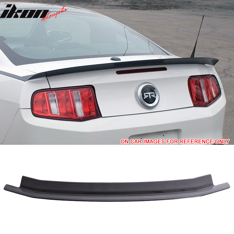 Compatible With 2010-2014 Ford Mustang Trunk Spoiler Wing - ABS