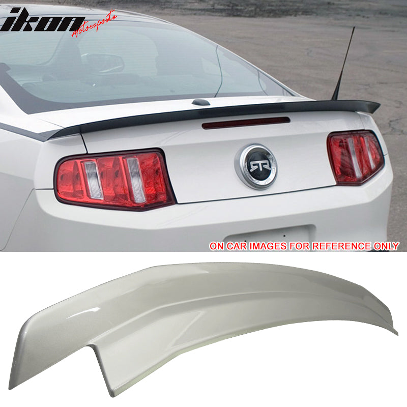 Compatible With 2010-2014 Ford Mustang Trunk Spoiler Wing - ABS