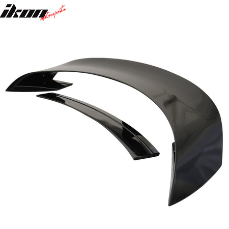 Fits 15-23 Ford Mustang GT350 GT350R Style Trunk Spoiler Gloss Black ABS