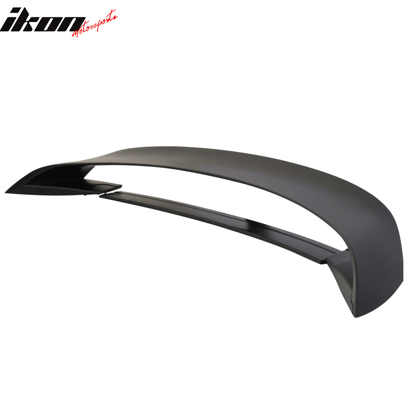 Fits 15-23 Ford Mustang GT350 GT350R Style Trunk Spoiler Gloss Black ABS