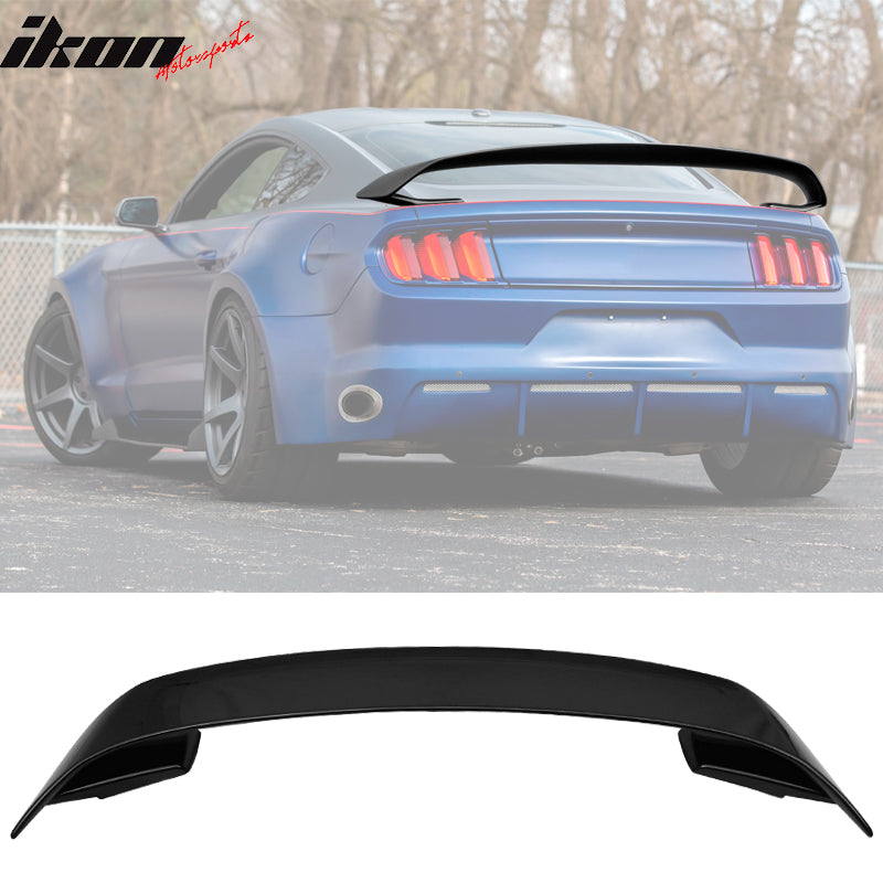 2015-2023 Ford Mustang Coupe Convertible Rear Trunk Spoiler Wing ABS