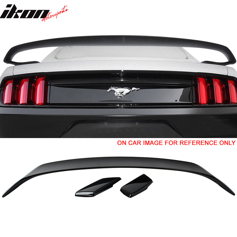 2015-2023 Ford Mustang Coupe Convertible Rear Trunk Spoiler Wing ABS