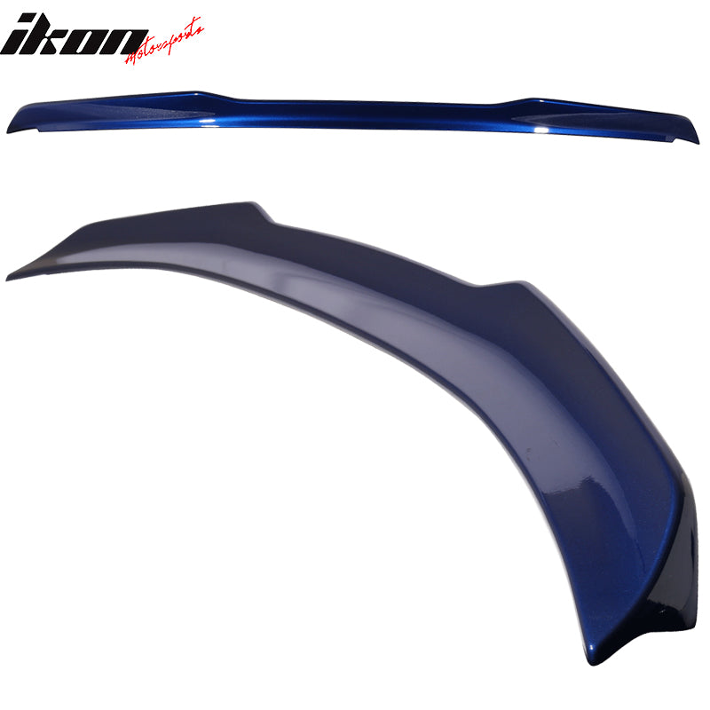 Fits 15-23 Ford Mustang Coupe H Style High Kick V Trunk Spoiler - ABS