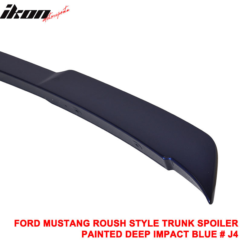 IKON MOTORSPORTS, Rear Rear Spoiler Wing for 2015-2023 Ford