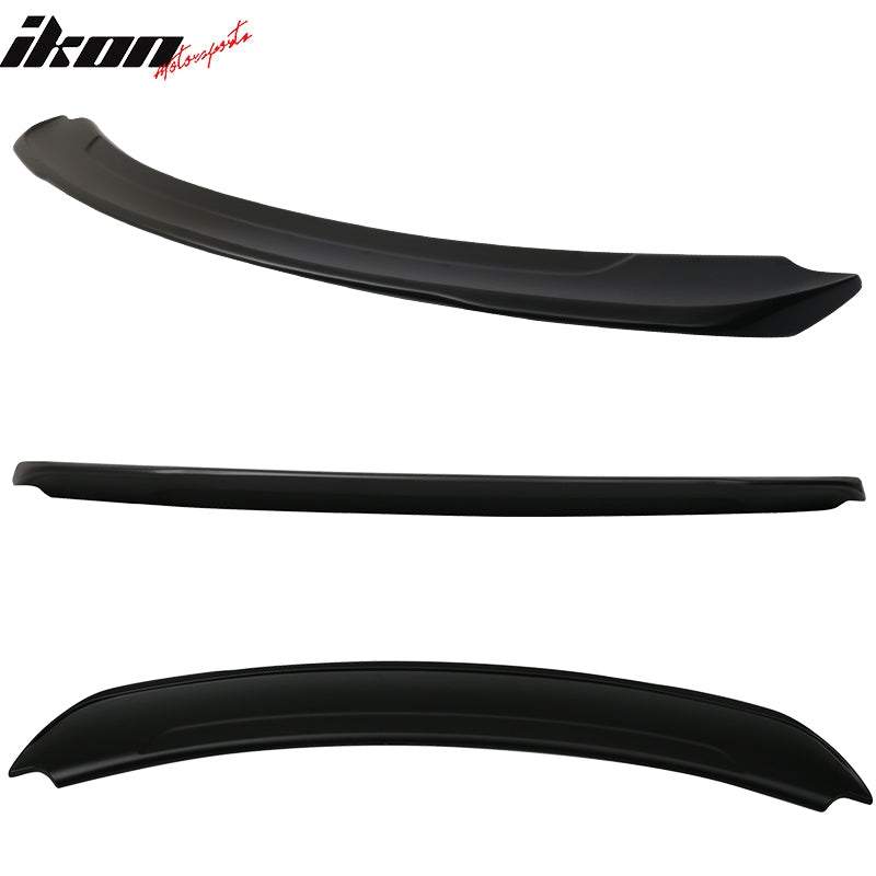 Compatible With 15-23 Ford Mustang GT350 2Dr Coupe GT Track Pack Trunk Spoiler Lip Wing - ABS