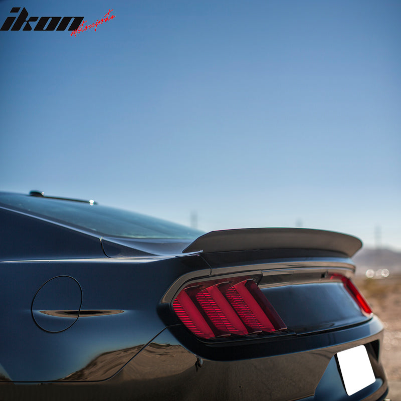 Fit 2015-2022 Ford Mustang 2-Door Coupe & Convertible Trunk Spoiler