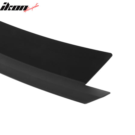 IKON MOTORSPORTS, Trunk Spoiler Compatible With 2015-2022 Ford Mustang 2-Door Coupe & Convertible, R Spec Style Magnetic Metallic ABS Rear Tail Wing Boot Lid