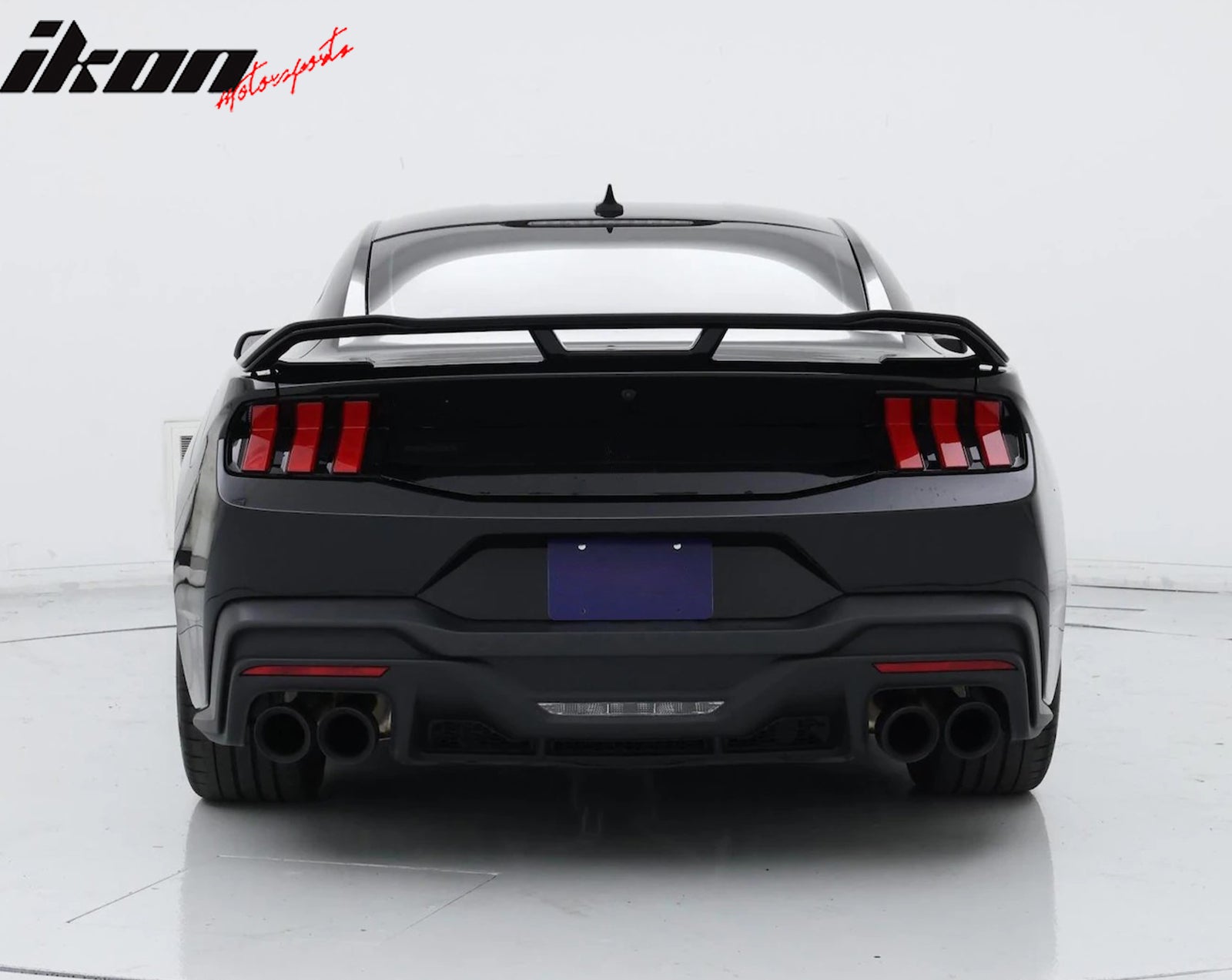 Fits 24-26 Ford Mustang Dark Horse Style Rear Trunk Spoiler Wing ABS