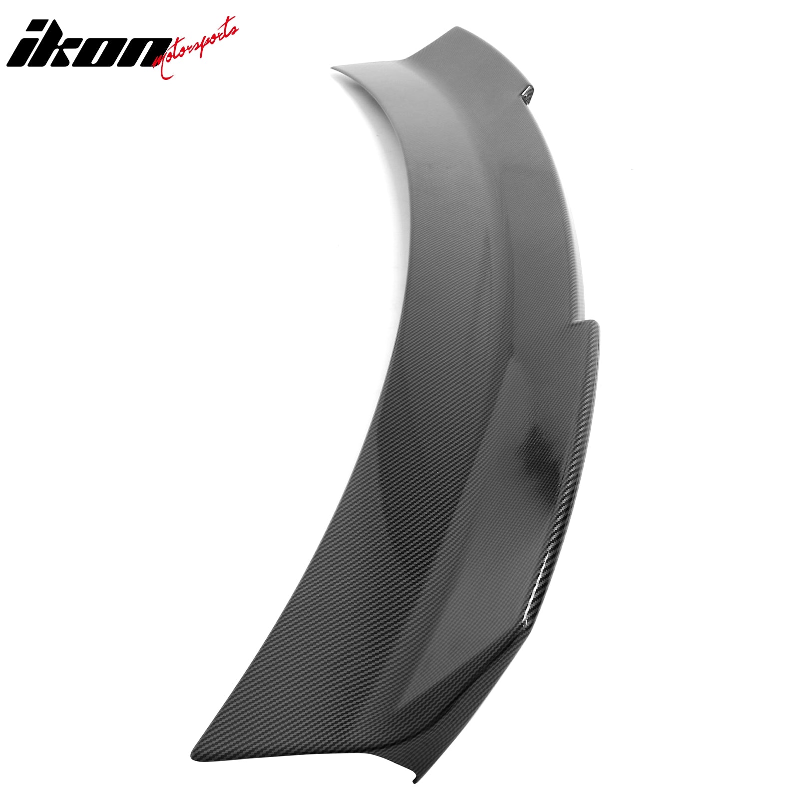 For 24-26 Ford Mustang SK Style Duckbill Trunk Spoiler Carbon Fiber Print ABS