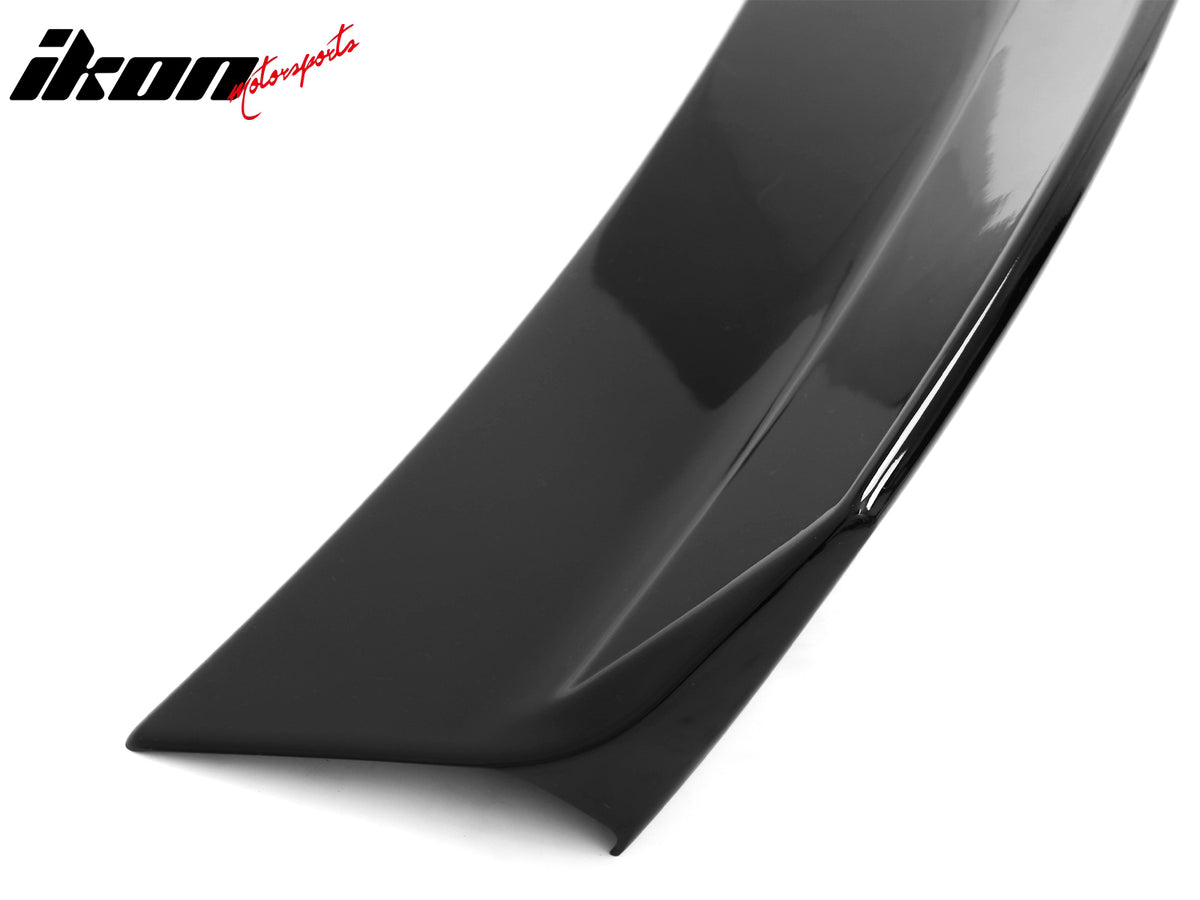 For 24-26 Ford Mustang SK Style Duckbill Trunk Spoiler Gloss Black Rear Wing ABS