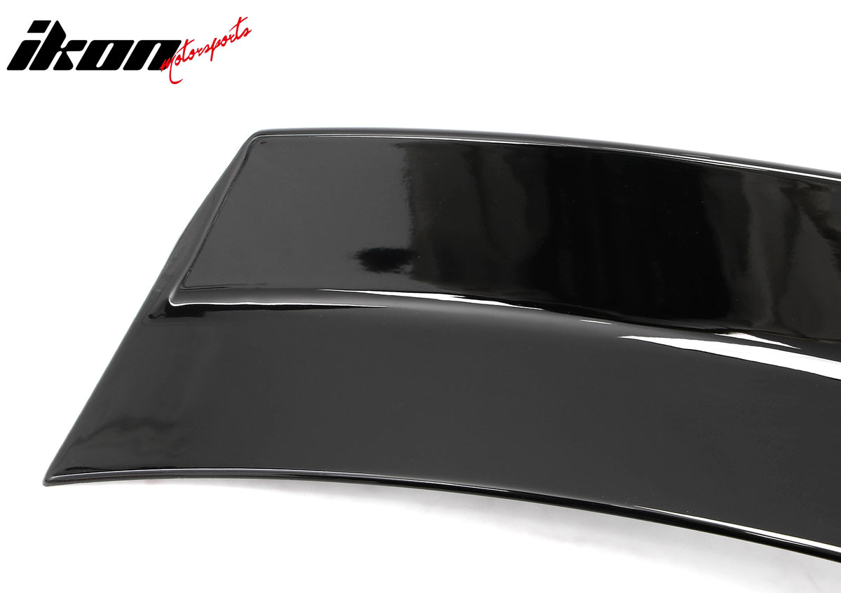 For 24-26 Ford Mustang SK Style Duckbill Trunk Spoiler Gloss Black Rear Wing ABS
