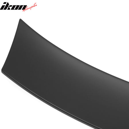 Fits 24-26 Ford Mustang S650 Coupe IKON Style Duckbill Trunk Spoiler Matte Black