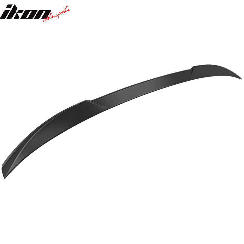 IKON 1 Style Rear Trunk Spoiler Wing Fits 21-24 Ford Mustang Mach-E Unpainted