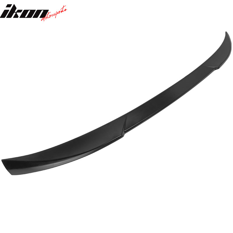 IKON 1 Style Rear Trunk Spoiler Wing Fits 21-25 Ford Mustang Mach-E Unpainted