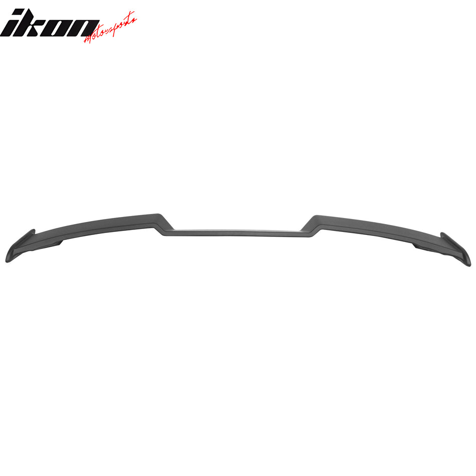2021-2025 Ford Mustang Mach-E Trunk Spoiler IKON V4 Style Unpainted Black ABS Rear Trunk Lid Spoiler Wing Lip