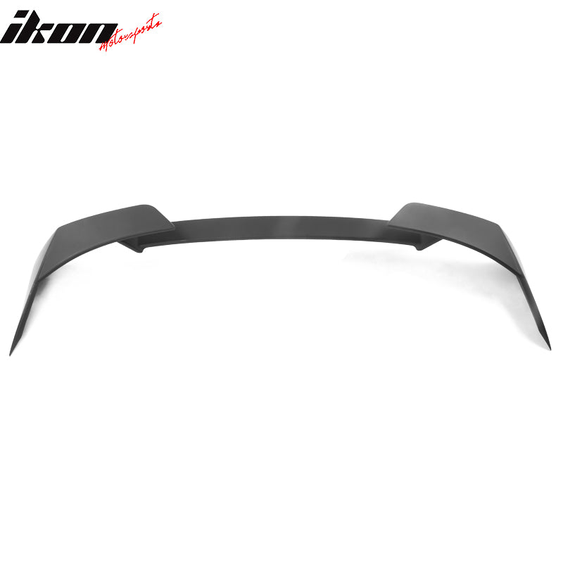 Fits 21-24 Ford Mustang Mach-E 3PCS Rear Trunk Spoiler Wing Lip ABS Matte Black