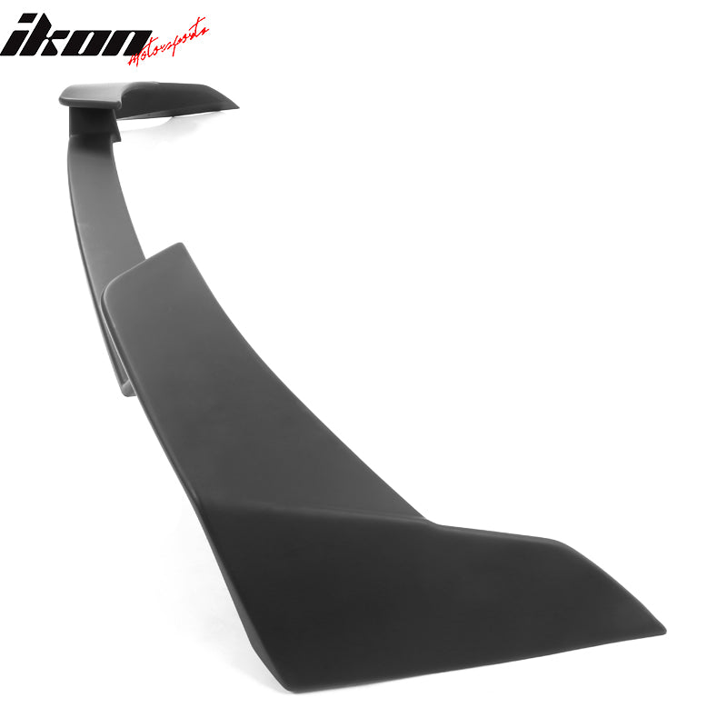 Fits 21-24 Ford Mustang Mach-E 3PCS Rear Trunk Spoiler Wing Lip ABS Matte Black