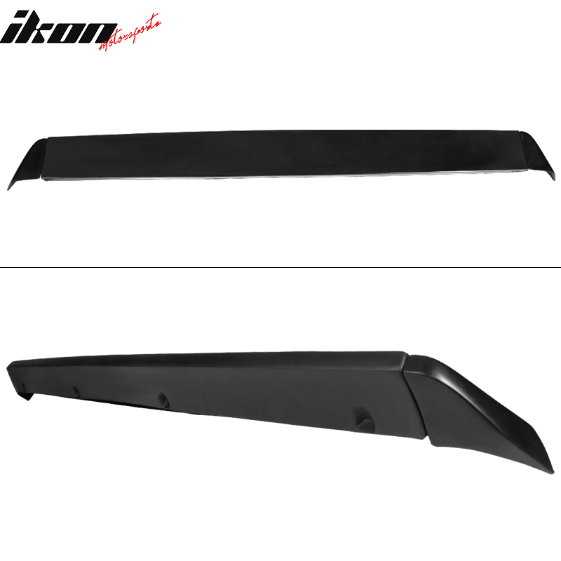 Fits 07-14 GMC Sierra SS Unpainted PU Rear Trunk Tailgate Spoiler Wing 3Pc Set