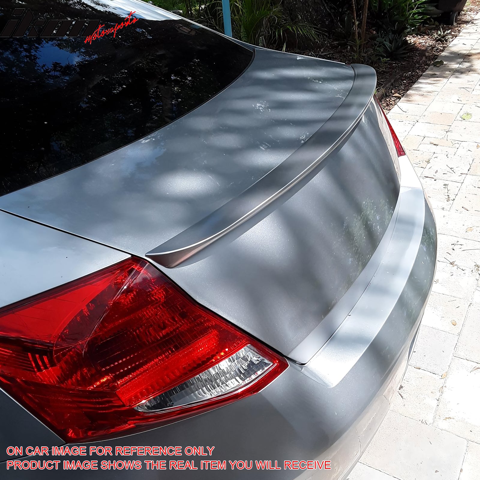 Fits 08-12 Honda Accord Coupe 2Dr OE Style Trunk Spoiler ABS #R94 San Marino Red