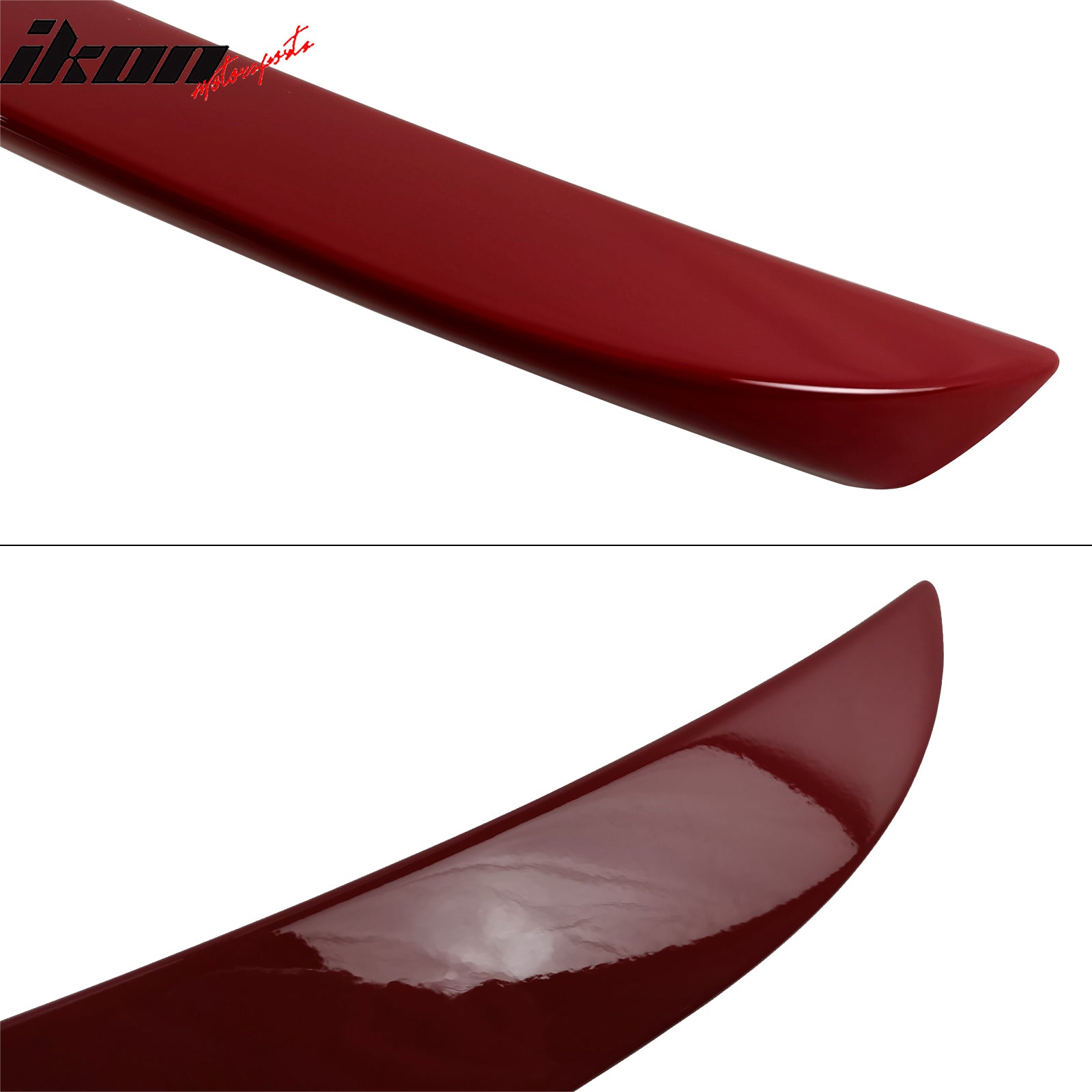 Fits 08-12 Honda Accord Coupe 2Dr OE Style Trunk Spoiler ABS #R94 San Marino Red