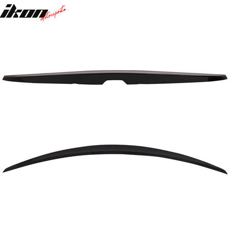 Fits 08-12 Accord OE Trunk Spoiler Wing Painted #NH731P Crystal Black Pearl