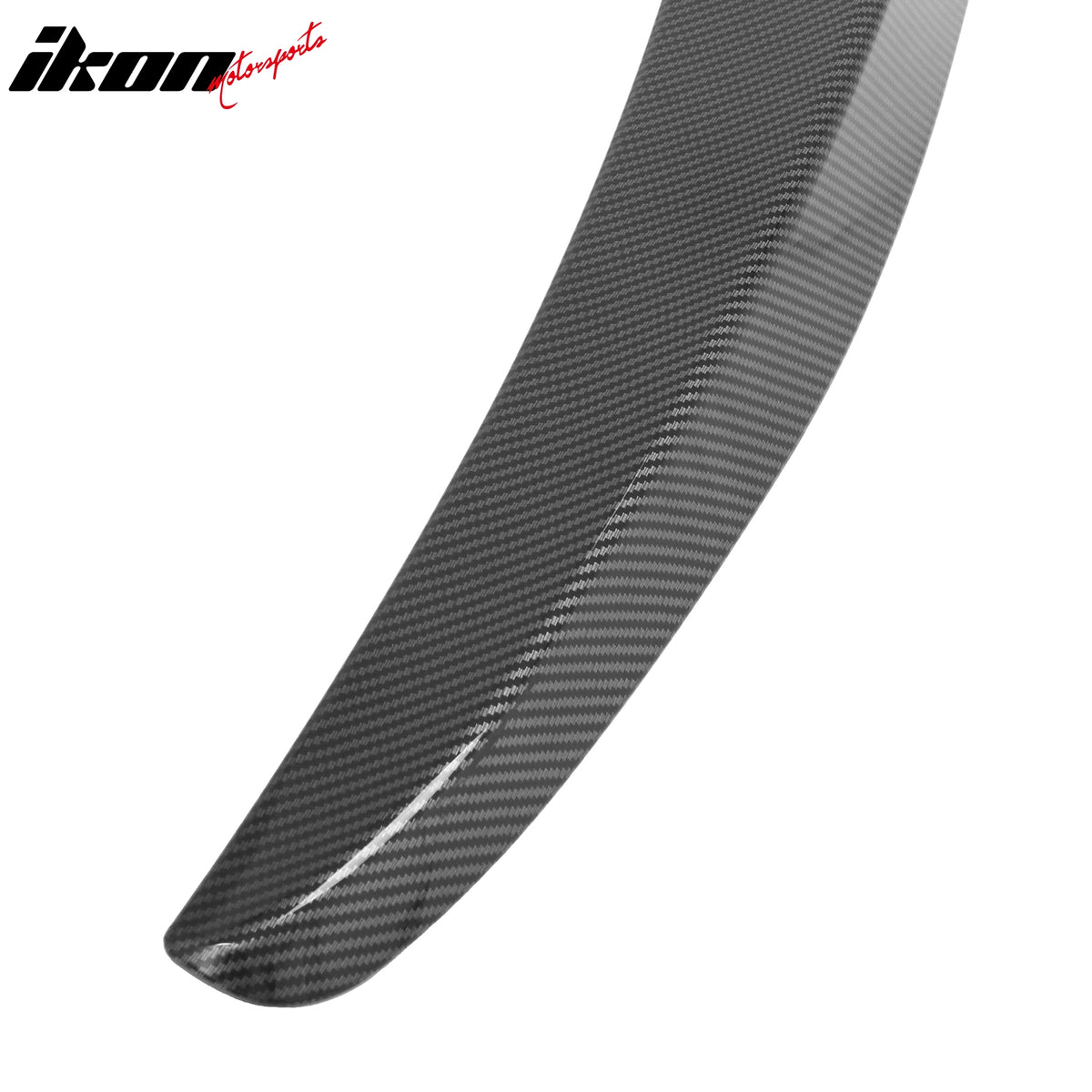 Fits 08-12 Accord Sedan OE Style Trunk Spoiler Carbon Fiber Print Rear Wing ABS