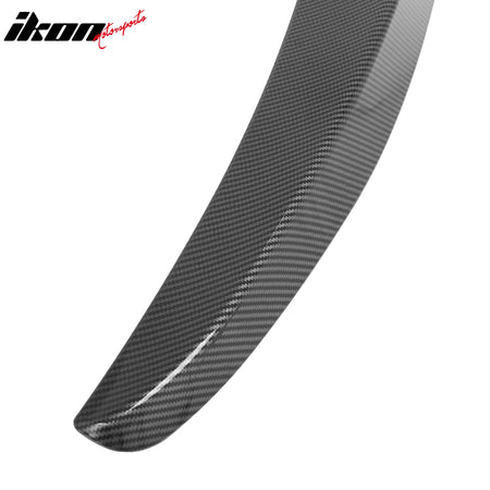 Fits 08-12 Accord Sedan OE Style Trunk Spoiler Carbon Fiber Print Rear Wing ABS