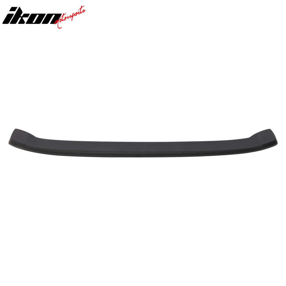 IKON MOTORSPORTS, Trunk Spoiler Compatible with 2008-2012 Honda Accord Sedan 4-Door, OE Style ABS Rear Trunk Lid Spoiler Wing Lip