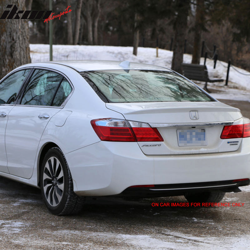 Fits 13-16 Honda Accord 9th 4Dr Sedan OE Style Trunk Spoiler - ABS