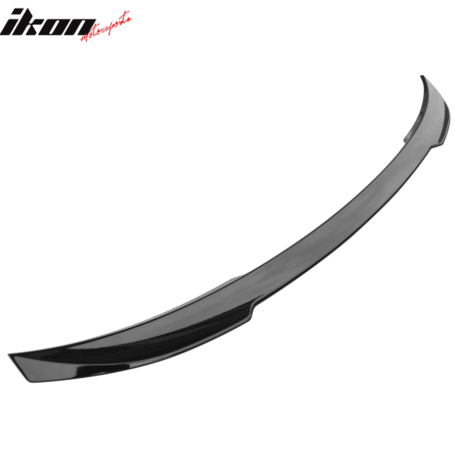 Fits 23-25 Honda Accord Sedan IKON Style Rear Trunk Spoiler Wing Gloss Black ABS