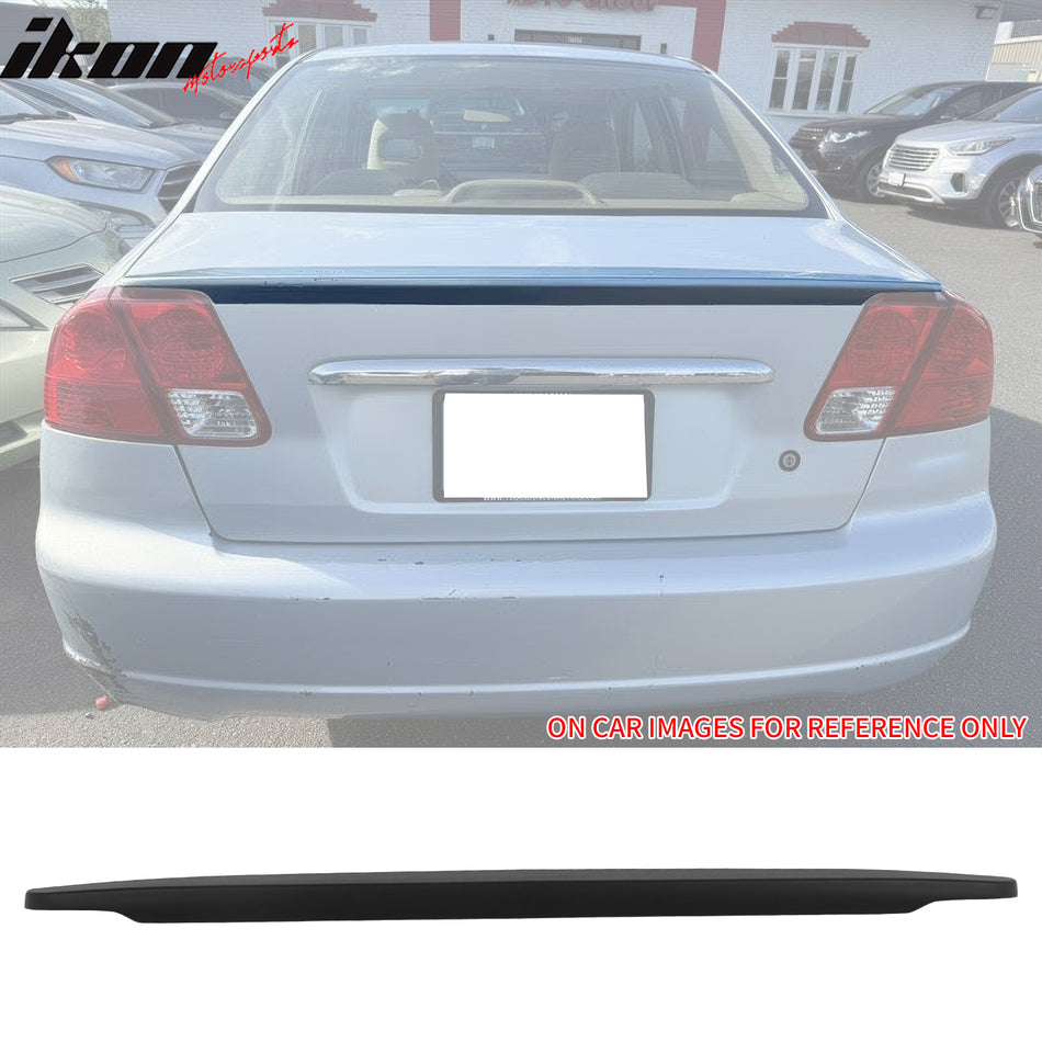 2001-2005 Honda Civic Sedan OE Style Trunk Spoiler Wing ABS