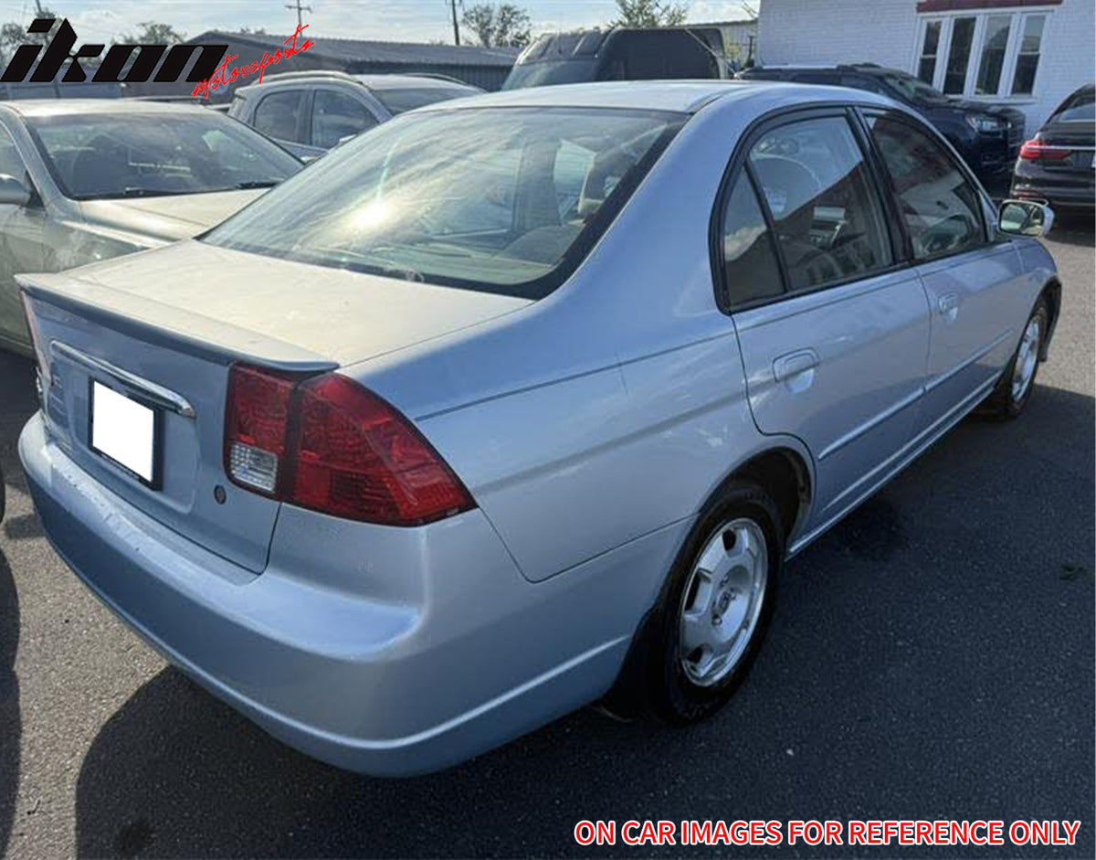 Fits 01-05 Honda Civic Sedan OE Style Rear Trunk Spoiler Rear Wing ABS